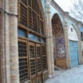 portes ouvragées du bazar :Yazd
